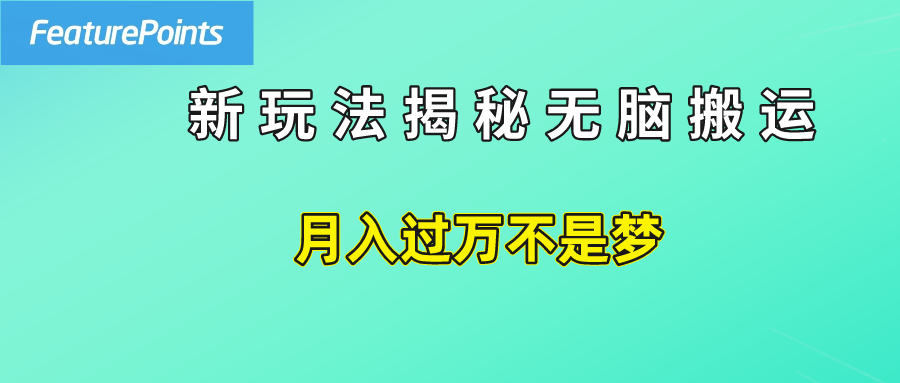 简单操作，每天50美元收入，搬运就是赚钱的秘诀！51轻创基地-网创项目资源站-副业创业项目-电脑手机搞钱项目-网赚项目51轻创基地