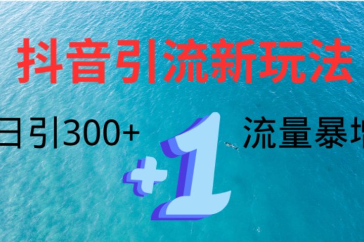 创业粉高效引流，抖音工具号玩法4.0，日引300+51轻创基地-网创项目资源站-副业创业项目-电脑手机搞钱项目-网赚项目51轻创基地